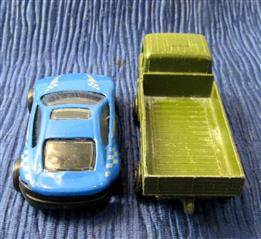 LOT OF 11 MIXED LOT ERTL HOTWHEELS MATTEL DISNEY PIXAR TOY CARS - ASSORTED LOT H